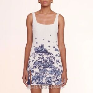 LE SABLE DRESS BLUE TOILE XS